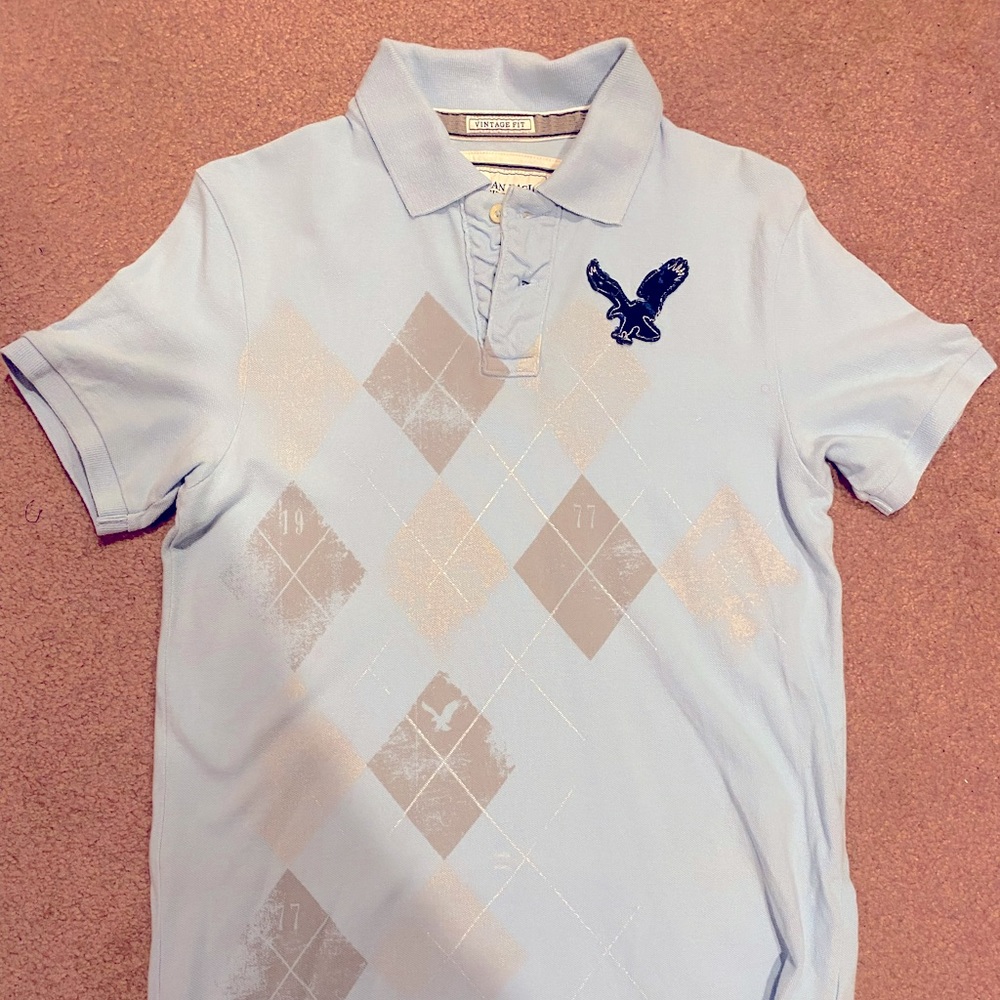 American Eagle Polo Shirt - Size Medium